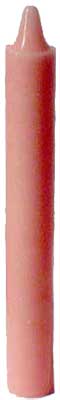 Pink 6" taper - Click Image to Close