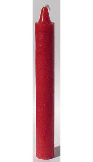Red 6" taper - Click Image to Close