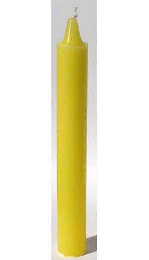Yellow 6" taper - Click Image to Close