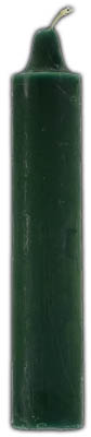 9" Green pillar - Click Image to Close
