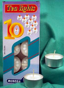 Tealight Candles 10/box - Click Image to Close