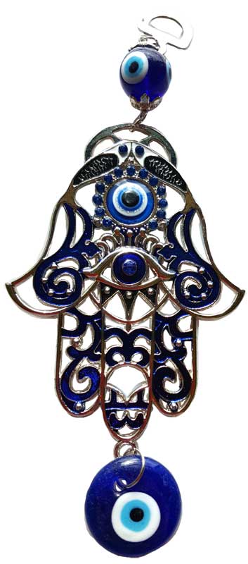 Hand Evil Eye wall hanging - Click Image to Close