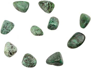 1 lb African Turquoise tumbled - Click Image to Close