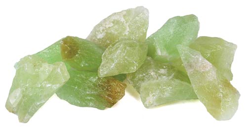 1 Lb Green Calcite untumbled - Click Image to Close