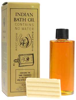 4 oz Indian bath oil - Click Image to Close
