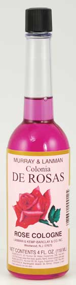 Murray & Lanman Rose Cologne 4oz - Click Image to Close