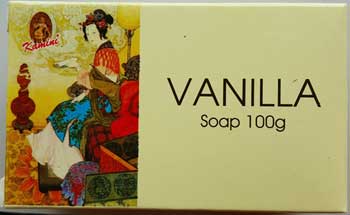 100g Vanilla soap - Click Image to Close