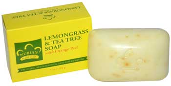 Lemongrass & Tea Tree soap 5oz - Click Image to Close