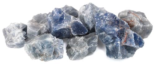 1 Lb Blue Calcite untumbled