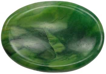 Green Parrot Worry stone